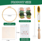 Aemygo Punch Needle Kit Adults Beginners, Needling Punching Project - Image 3