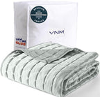 YnM Cooling Weighted Blanket for Adults, 15lbs Heavy Bed Throw Comforter by YNM