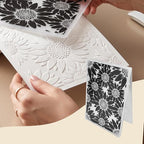 5x7 Inch Sunflower 3D Embossing Folder - Image 3