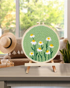 TINDTOP Punch Needle Kit, Daisy Punch Embroidery Kits - Image 5
