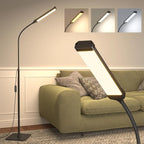 Aisutha LED Floor Lamp, Reading Lamps Adjustable Stepless Colors & Brightness by Aisutha