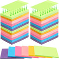 Kajaia 24 Pads Full Adhesive Sticky Notes Colorful Sticky Notes Adhesive Memo by Kajaia