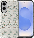for Samsung Galaxy S25 Edge Case, Cute Duck Pattern Glossy 2 in 1 Shockproof - Image 2