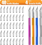 4PCS Exacto Knife, Hobby Knife Craft Knifes - Image 2