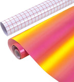 Tintnut Gradient Permanent Vinyl Roll 12in x 5ft Sunset Adhesive Vinyl | Ombre by Tintnut
