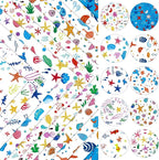 ONEART | 10 Pieces Clear PVC Vinyl Sheets, A4 Size See Through Waterproof Vinyl - Image 2