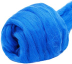 3.53oz Wool Roving, Wool Felting Supplies, Pure Wool, Chunky Yarn, Spinning by Jupean