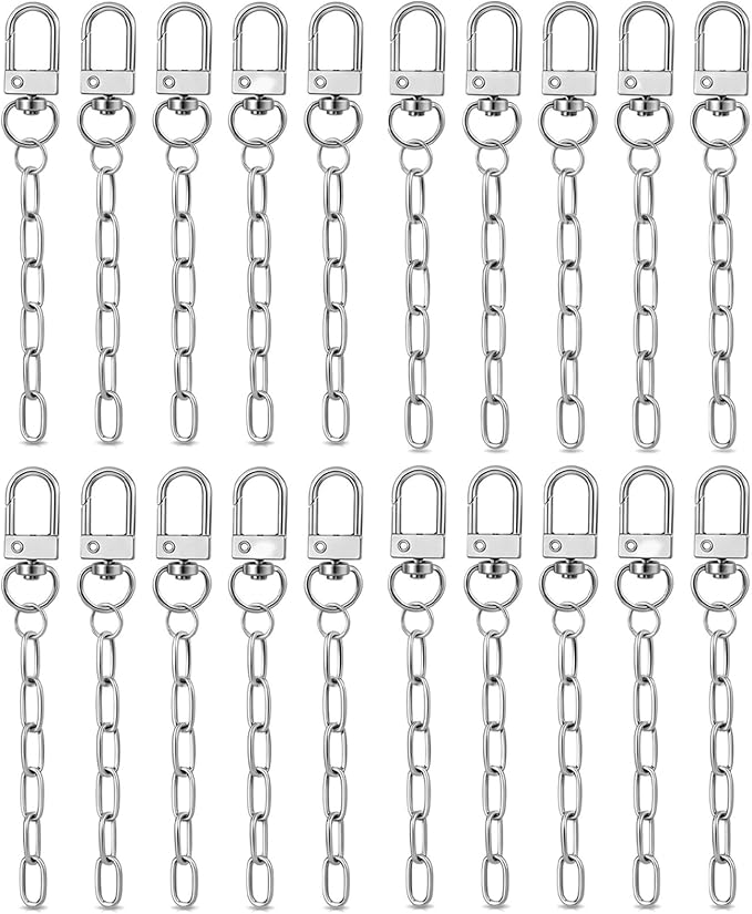 Zugzwang 20 Pcs Metal Keychain Making Kit by Zugzwang