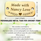10-100Pcs Personalized Metal Tags - Image 3