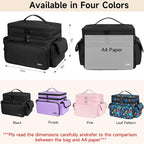 LEFOR·Z Large Sewing Supplies Organizer, Double-Layer Sewing Accessories - Image 2