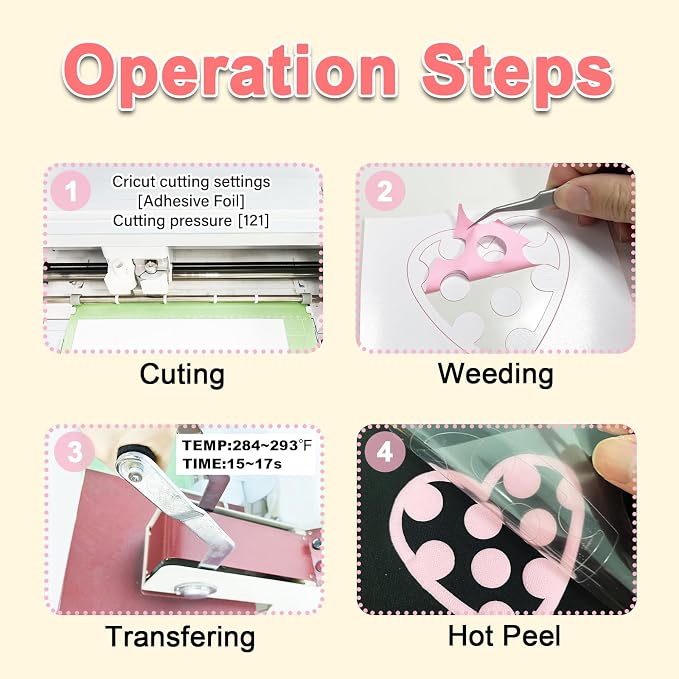 DUEUIOE Light Pink Puff Vinyl Heat Transfer 12Inch x 6Ft, Puff Htv - Image 4