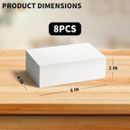 8 Pcs Craft Foam Blocks, Floral Arrangements, Packing and DIY Crafts - Image 2