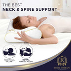 Royal Therapy King Memory Foam Pillow – Ergonomic Cervical Pillow - Image 5