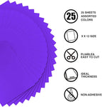 9 x 12 Inch Purple Foam Sheets Crafts, 2mm Thick. 25 Pack Premium Purple Foam - Image 3