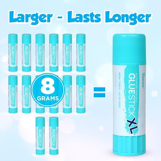 Darice Giant Glue Sticks, Large 115-gram Jumbo XL Glue Stick - Image 3