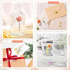 80 Pieces Natural Scrapbooking Stickers, Self-Adhesive Flower Stickers - Image 6