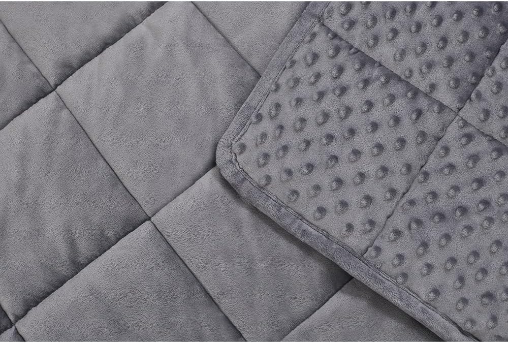 TONGDADA Minky Weighted Blanket | 36''x48'', 5lbs | Cozy and Soft Minky - Image 5