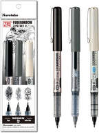 Kuretake Zig Inktober pen set, for Illustration, Manga Drawing, Lettering and by Kuretake