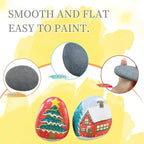 CYLHCM 35 PCS Rocks for Painting, 1.2"-2.0" Flat DIY Painting Rocks, Smooth - Image 4