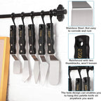 5-piece Large Palette Knife Set Stainless Steel Painting Knives - Image 4
