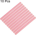 uxcell Mini Hot Glue Sticks for Glue Gun 0.27-inch x 4-inch Pink Glitter 10pcs - Image 4