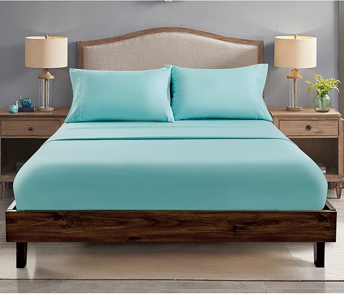 FreshCulture Full Fitted Sheets, Bulk Pack of 6, Deep Pocket, Soft Microfiber - Image 7