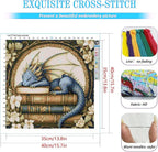 KYOQFVN Dragon Stamped Cross Stitch Kits - Image 2