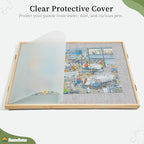 BuilderButler 2000 Pieces 2-in-1 Tilting & Rotating Puzzle Board – Portable - Image 5