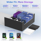 Mlikero Card Deck Case for Trading Cards 1800+, Trading Card Storage Box Fits - Image 3