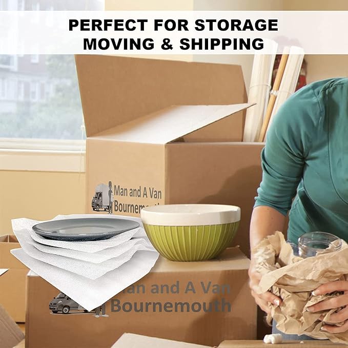 100 Pack Foam Wrap Sheets for Packing Storage Shipping Moving Supplies - Image 7