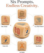 Quilting Decision Dice, Wooden Dice - Image 3