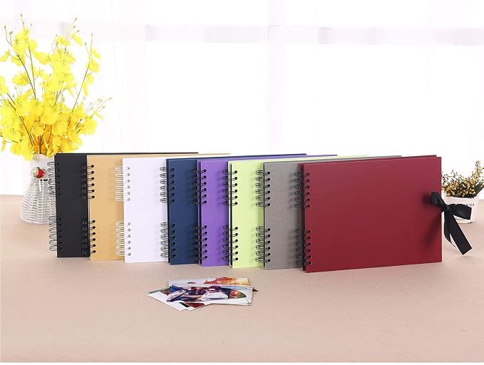Vienrose Scrapbook Album 80 Pages, DIY Photo Album - Image 7