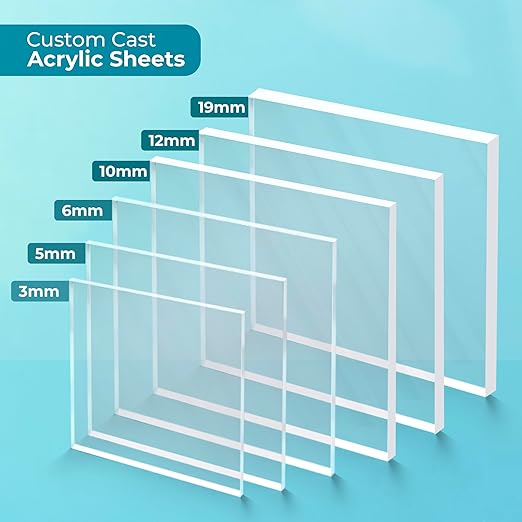 Acrylic Sheet 48" x 96" Clear Plexiglass Sheet 1/4 Inch Thick - Image 2