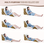 Yojoker 4PCS Orthopedic Bed Wedge Pillow Set - Image 2