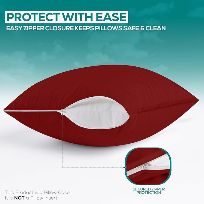 Utopia Bedding Premium 100% Waterproof Pillow Protectors - Image 4