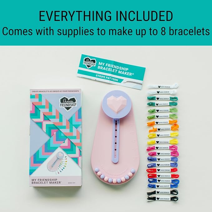 Choose Friendship Bracelet Making Kit – DIY Craft Loom - Image 4