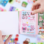 Tmtains 30 Sheets Kawaii Japanese Sticker Book Manga Books Style Writable Note - Image 5