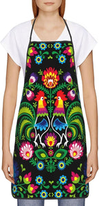 Apron Cooking Chef Work Shop Women Men Baking Decorations Painting Bbq Grilling - Image 3