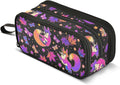 Purple Psychedelic Fox Cat Pencil Case Box Boys Girls Large Pencil Pouch by BOENLE-WELCOMEYOURCOMING