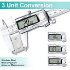Kynup Digital Caliper, Caliper Measuring Tool, Micrometer Dial Vernier Caliper - Image 3