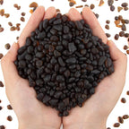 QEQEKAKA Sea Glass Stones for Crafts About 1LB Dark Brown Glass Pebbles by QEQEKAKA