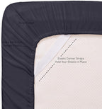 Queen Sheets Navy - Image 4