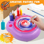 Spin Art Machine for Kids, Paint Spinner Arts & Crafts Kit for Ages 4-12 | - Image 4