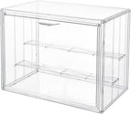 Attelite Clear Acrylic Display Case, 3 Tier Display Shelf by Attelite
