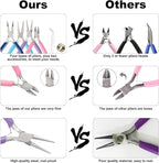 4 Pack Jewelry Making Pliers Tools Set, Jewelry Making Needle Nose Chain Nose - Image 4