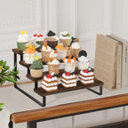 YINMIT Wooden Display Riser Stand, Tiered Perfume and Cologne Organizer Stand - Image 9