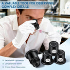 LXIANGN 5 Pcs Jewelers Loupe 5X/10X/15X/20X Portable Monocular Magnifier - Image 5