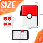 Card Binder 4 Pocket, Trading Card Holder Fits 400 Cards - Image 2