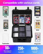Card Cases for Sport Trading Graded Card Holder Hard Waterproof Storage Box | - Image 2