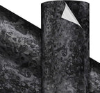 VViViD Premium Black Forged Brushed Craft Vinyl Roll 1ft x 5ft – Bubble-Free by VVIVIDVINYL